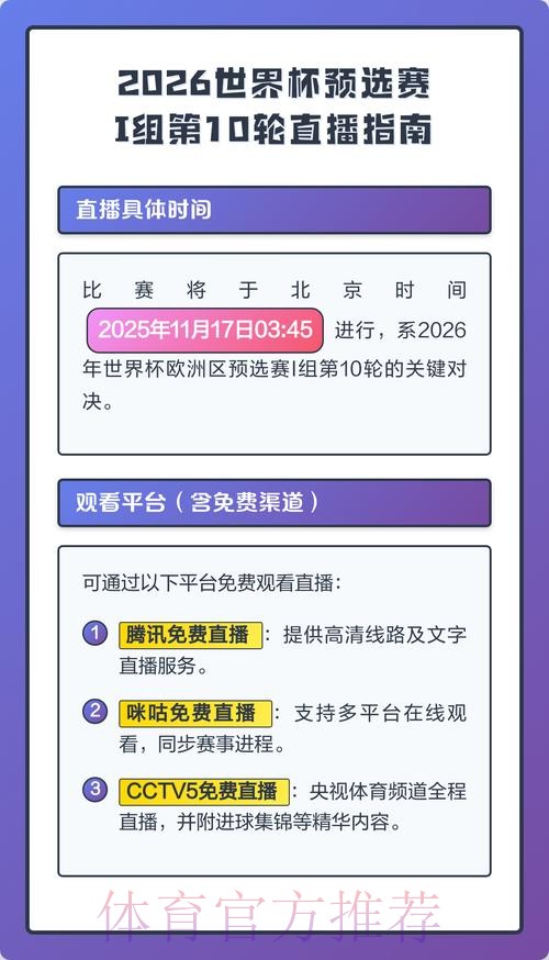 2026年世界杯直播平台优选指南